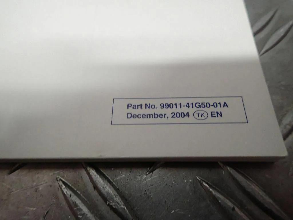 Bedienungsanleitung GB Buch Handbuch Suzuki GSX-R1000 BJ.05-06