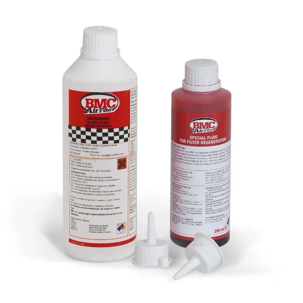 Luftfilterreinigungsset BMC OEL + Reiniger, WA250-500