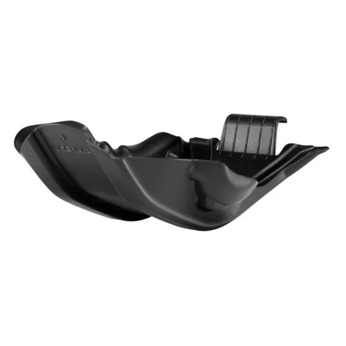 Untermotor aus schwarzem Kunststoff - Ktm Exc f 450 2012-2016 - Ktm Exc f 500 2012-2016 - Ktm Sxf 450 2013-2015