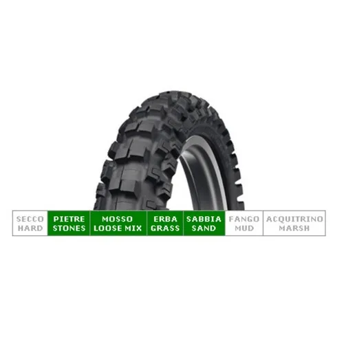 Post-Reifen. Dunlop Geomax Mx52 110 / 90-19