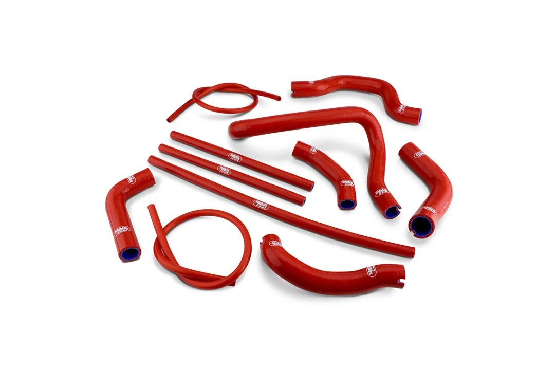 Siliconschlauch Kit rot Ducati Monster 937, 21-23