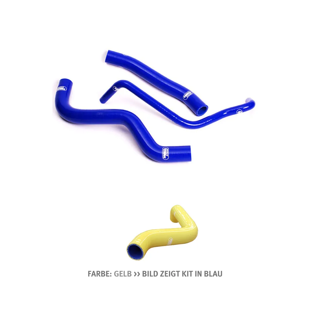 SAMCO SPORT Siliconschlauch Kit gelb für Honda CB600F Hornet Modelljahr 1998-2006