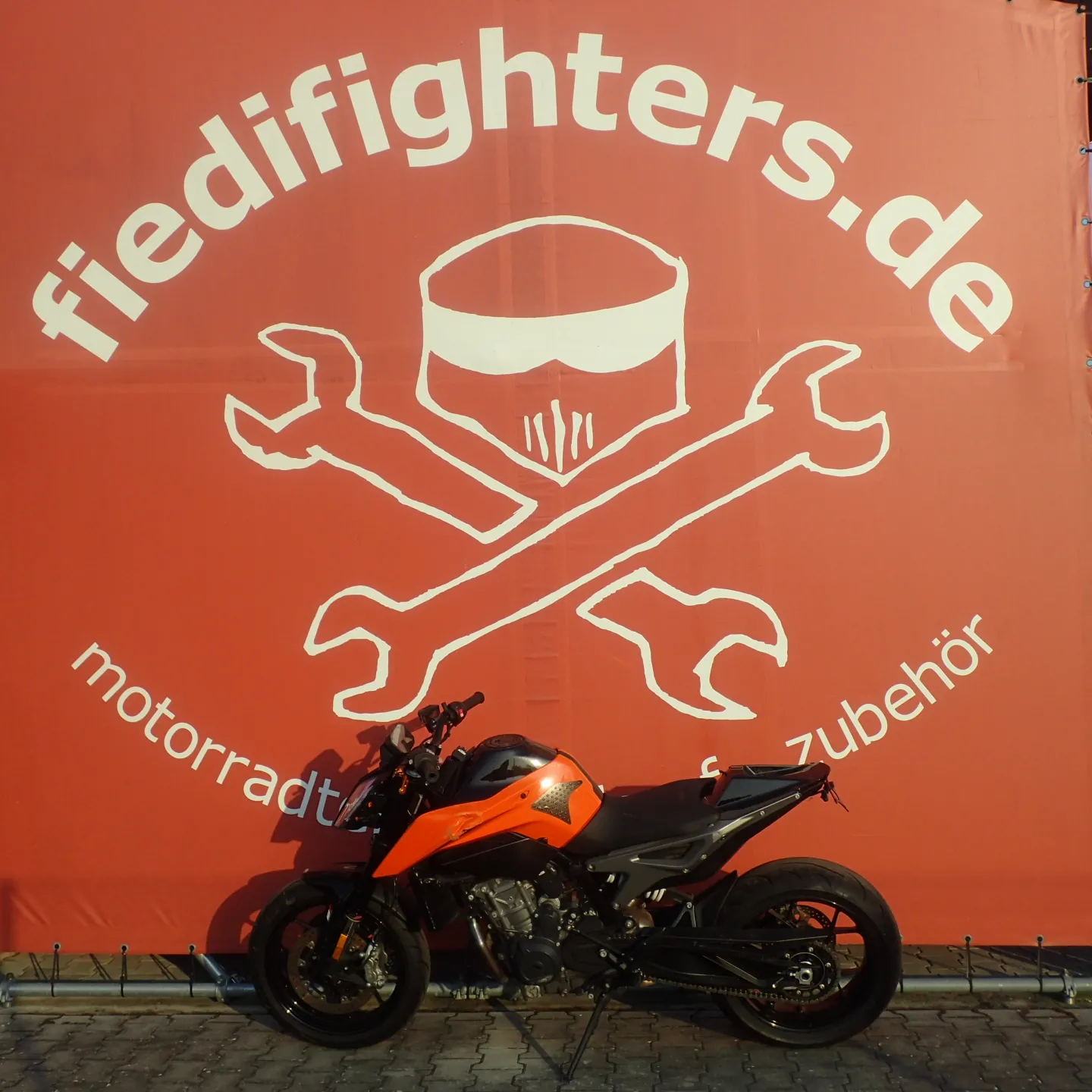 KTM 790 L Duke 35KW Unfall