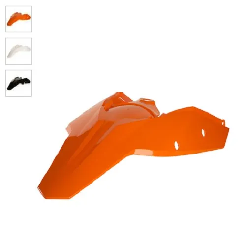 Pfostenkotflügel mit verschiedenen Seitenfarben - Ktm Exc 125 2008-2011 - Ktm Exc 200 2008-2011 - Ktm Exc 250 2008-2011 - Ktm Exc 300 2008-2011 - Ktm Exc f 250 2008-2011 - Ktm Exc f 400 2008-2011 - Ktm Exc f 450 2008-2011 - Ktm Exc f 530 2008-2011