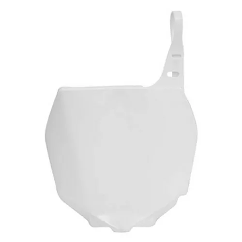 Nummernschild vorne weiße Farbe - Suzuki Rm 125 2001-2012 - Suzuki Rm 250 2001-2012 - Suzuki Rmz 250 2007-2009 - Suzuki Rmz 450 2005-2007