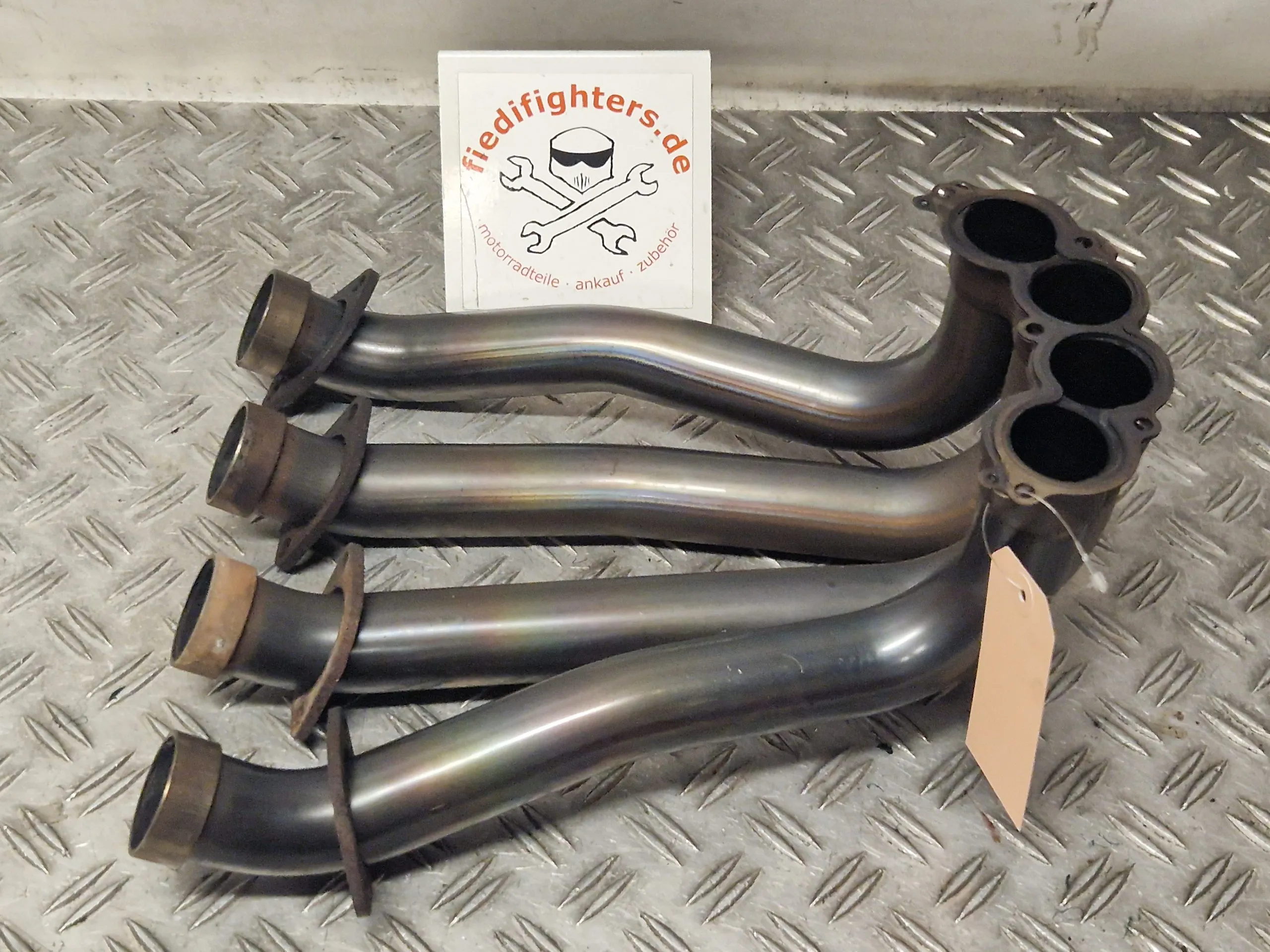 Krümmer Auspuff Auspuffkrümmer Yamaha R1 RN12 BJ.06 39915Km 5VY146020000