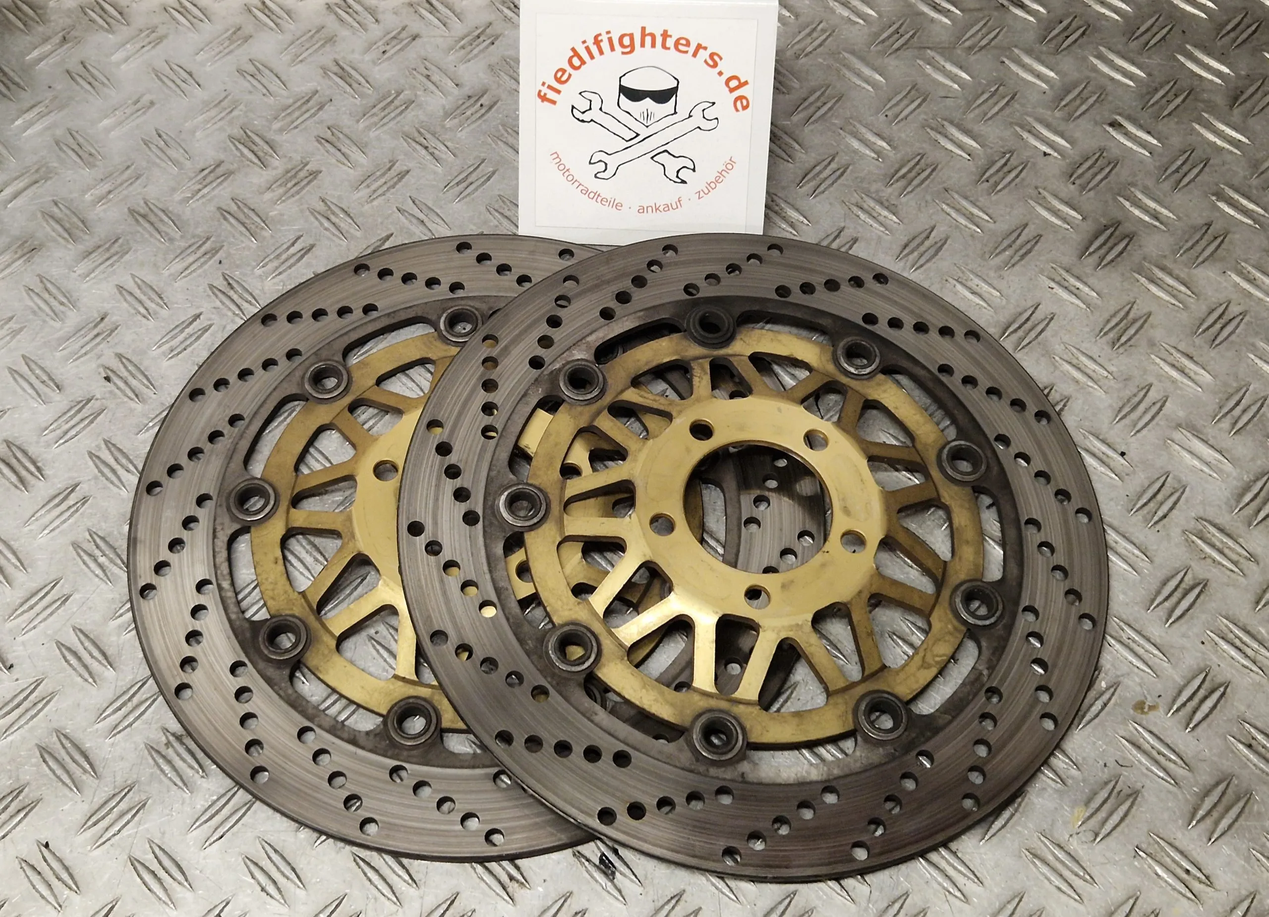 Bremsscheiben Bremse vorne Brake 4,5mm Suzuki GSF 1200SA ABS GV75A Bandit49277km