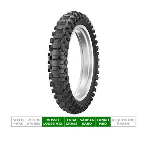 Post-Reifen. Geomax Mx33 110 / 90-19 Dunlop