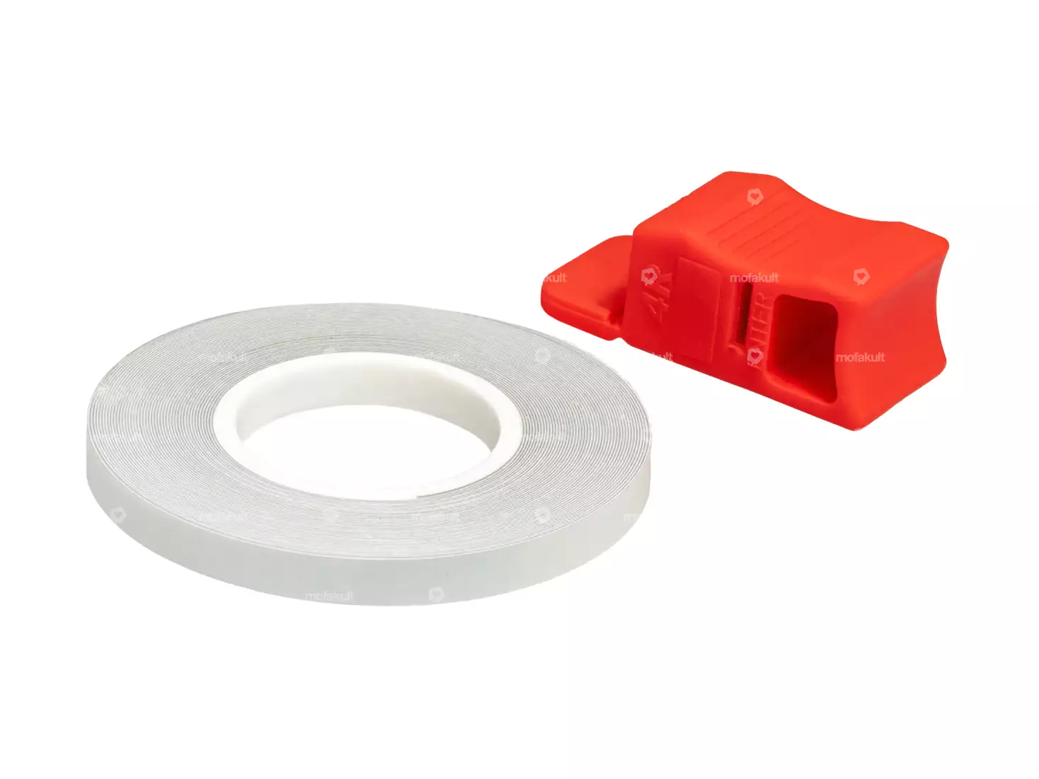 Felgenband 5 mm weiss-glitzer (6 m)