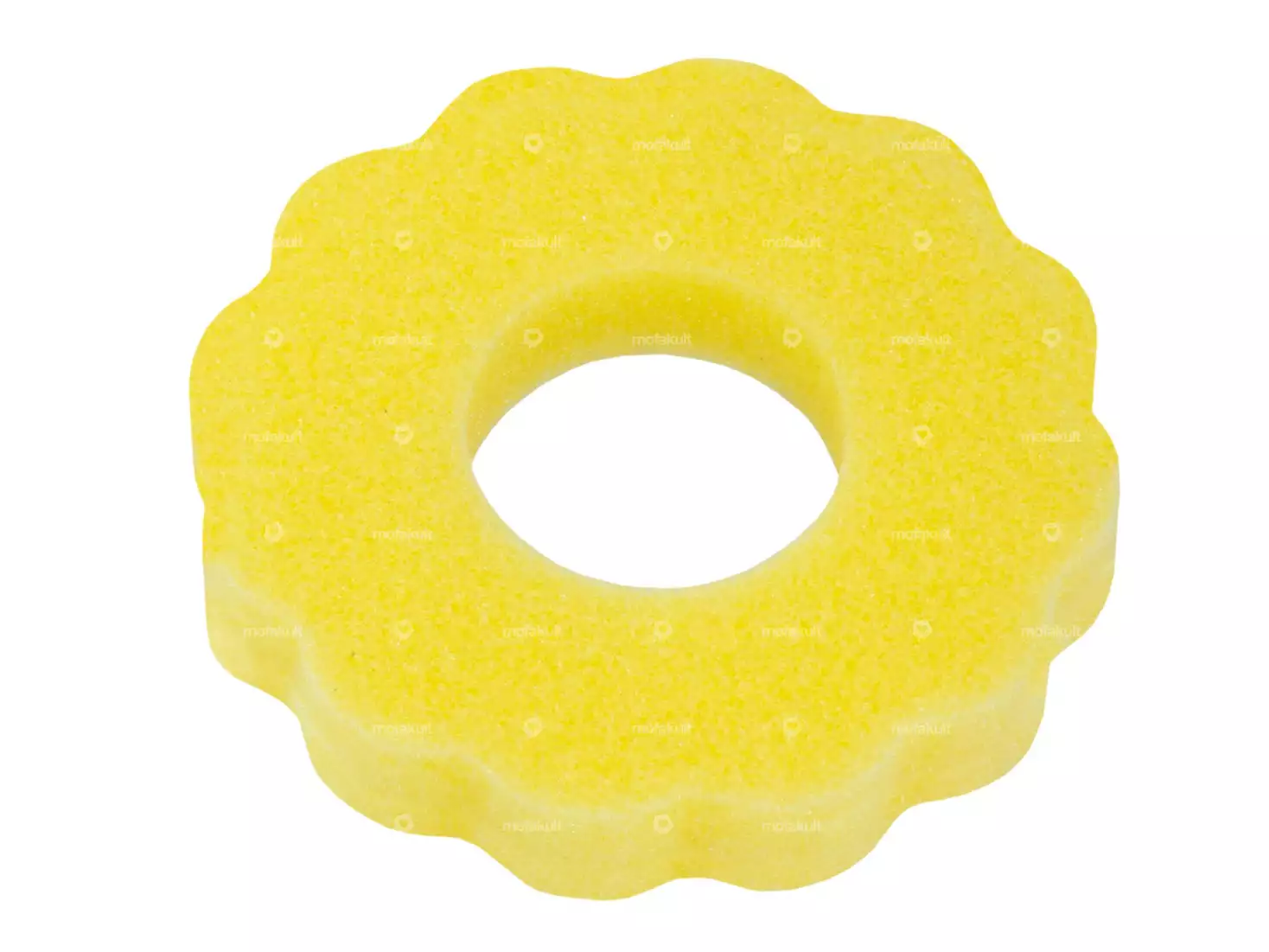 Zierschwamm gewellt Tankdeckel gelb