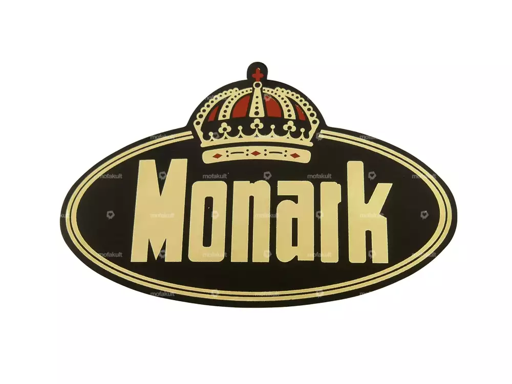 Monark Aufkleber 88x56 mm