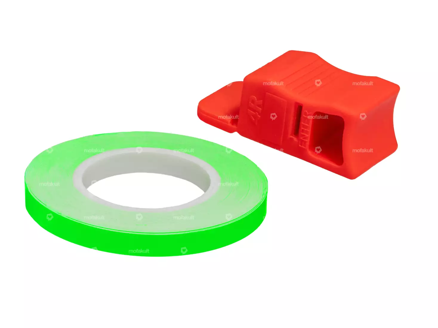 Felgenband 5 mm neongrün leuchtend (6 m)