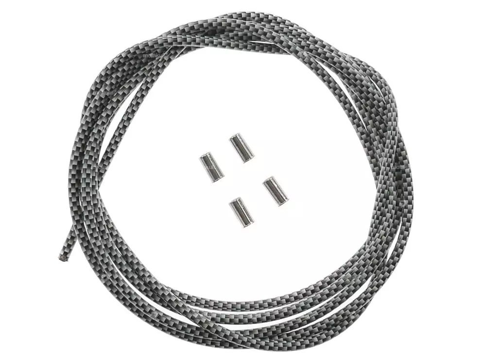 Kabelhülle Ø 5 mm Carbon 2.5 m Metall-Innenhülle