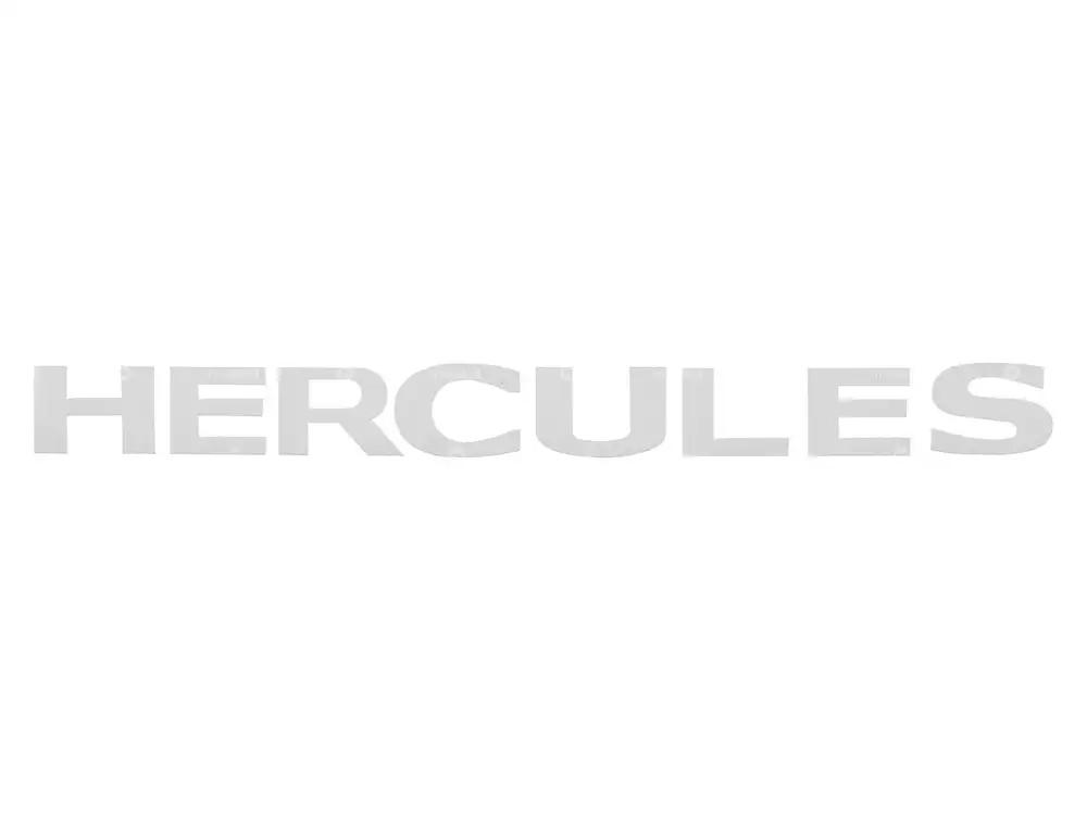 Aufkleber «Hercules» Tank weiss 100x9.5 | Sachs