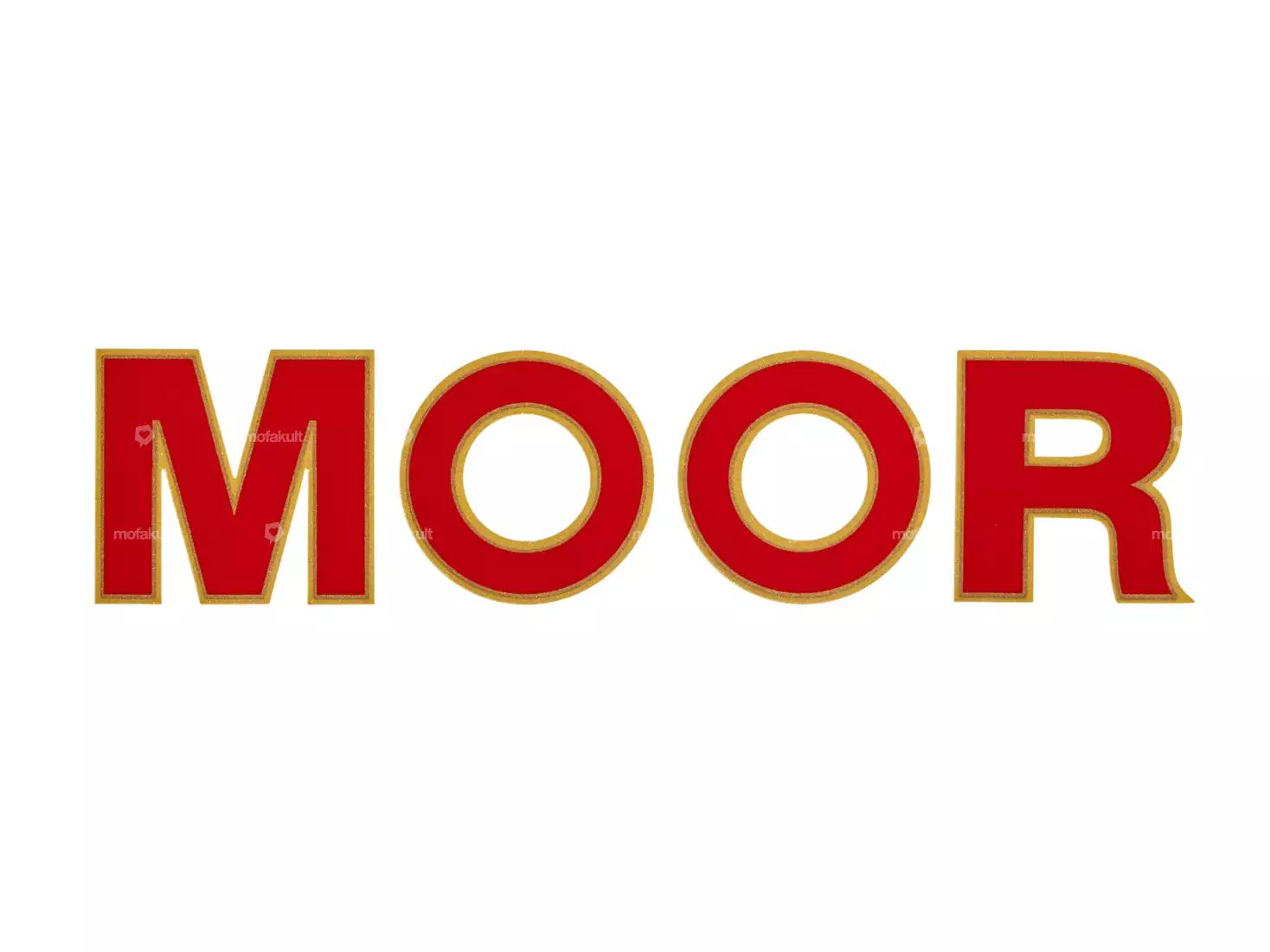 Aufkleber «Moor» 21x90