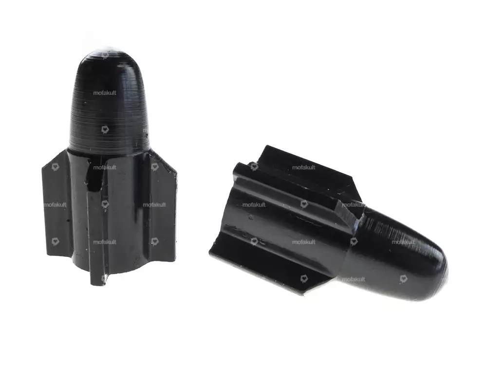 Ventilkappen Torpedo schwarz