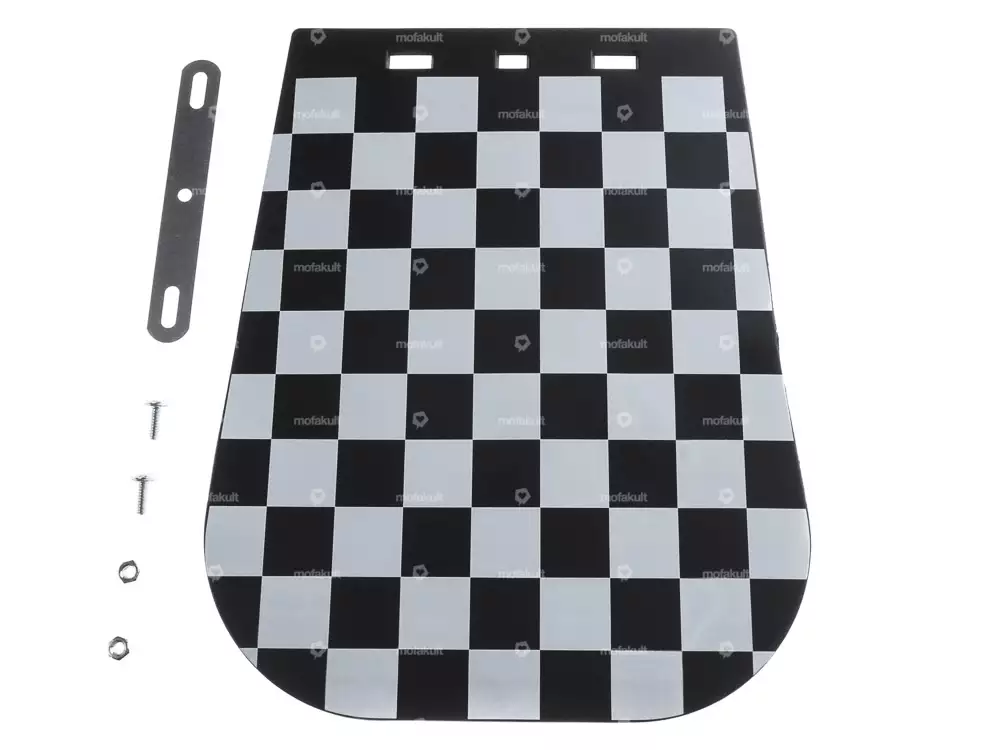 Spritzschutz Lappen «Checker-Flag» gross