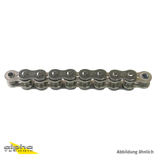 Kette ENUMA MVXZ-2 530, ideale OEM-Ersatzkette - 124 Glieder - Farbe Chrom