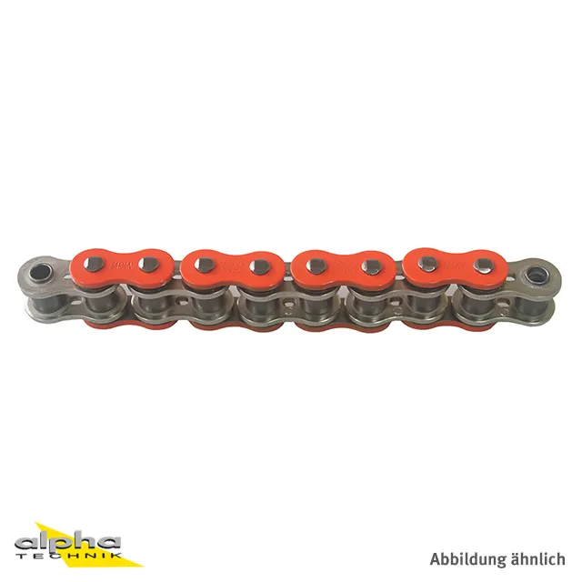 Kette ENUMA MVXZ-2 530, ideale OEM-Ersatzkette - 102 Glieder - Farbe Orange