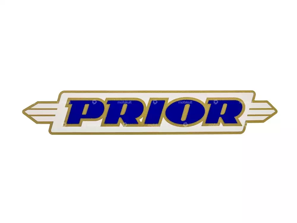 Aufkleber Prior Tank Sachs