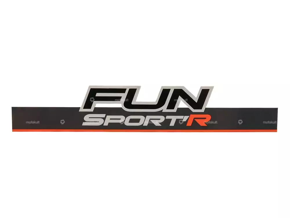 Aufkleber Rahmen | Tomos Fun Sport´R