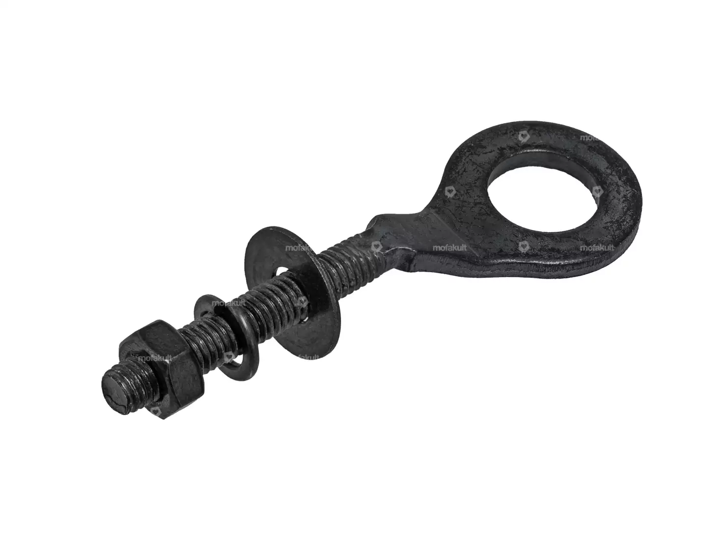 GPO Radspanner 12 mm gekröpft massiv (per Stück) schwarz