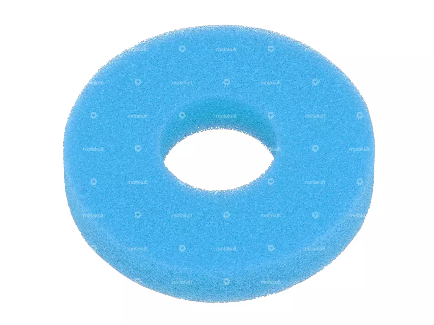 Zierschwamm Tankdeckel rund blau