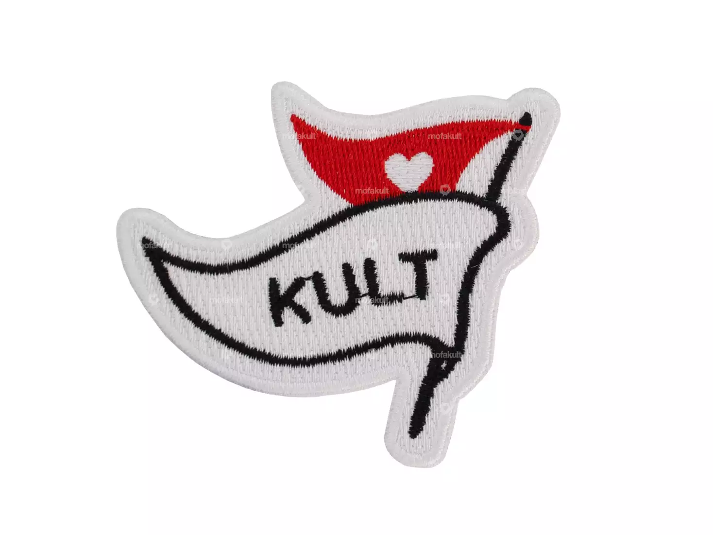 mk-Merch Aufnäher «Kult» 60 x 65 mm