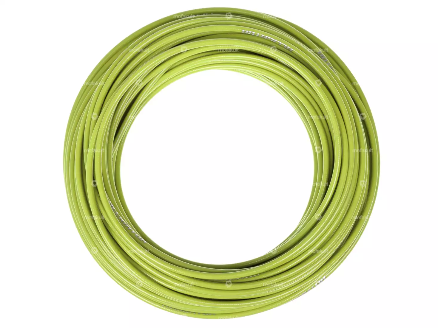 Alligator Kabelhülle Ø 5 mm hellgrün (30 Meter Rolle) PTFE-Innenhülle