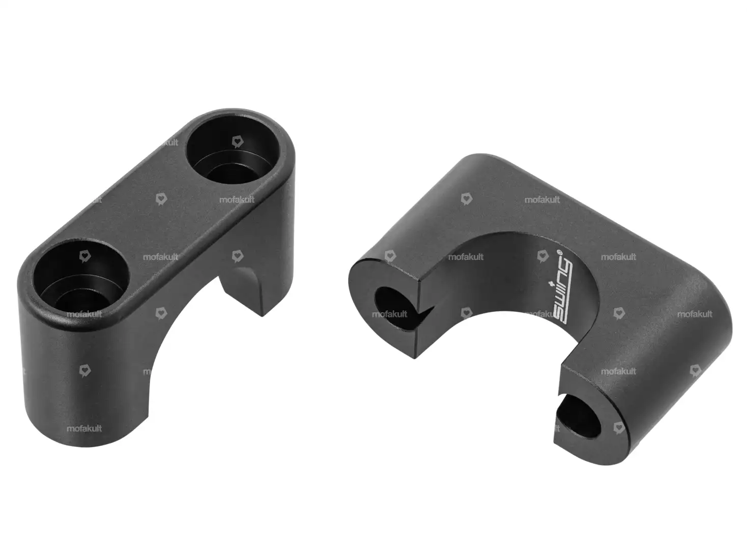 swiing® revival Klemmbrücken Alu schwarz | Puch