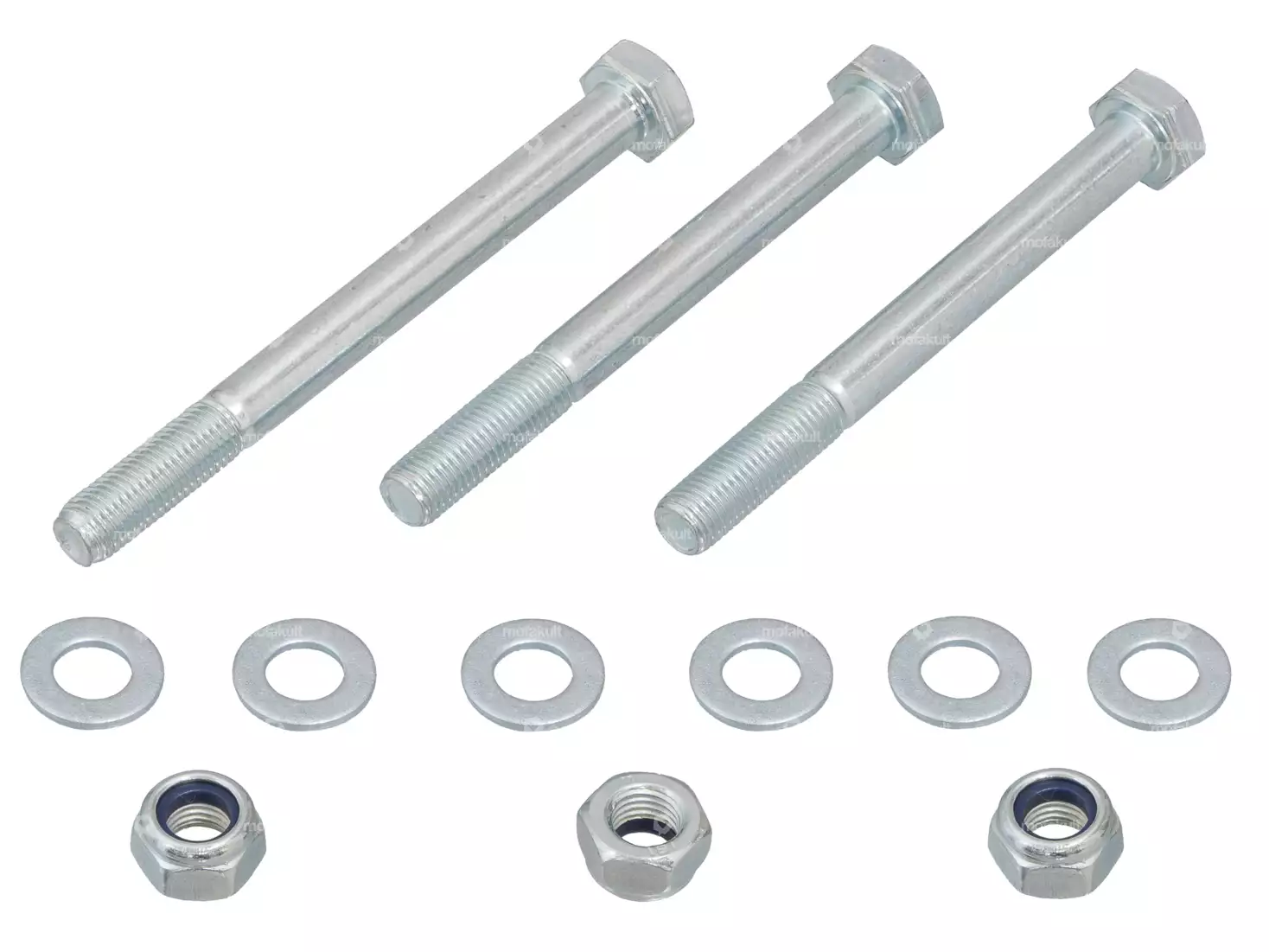 swiing® revival Schrauben-Set Feingewinde Motorenbefestigung verzinkt | Puch