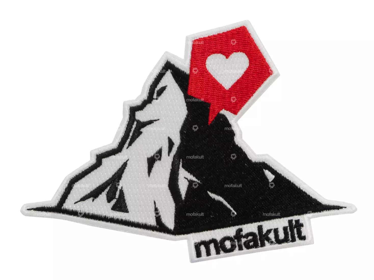 mk-Merch Aufnäher «mofakult» 130 x 95 mm