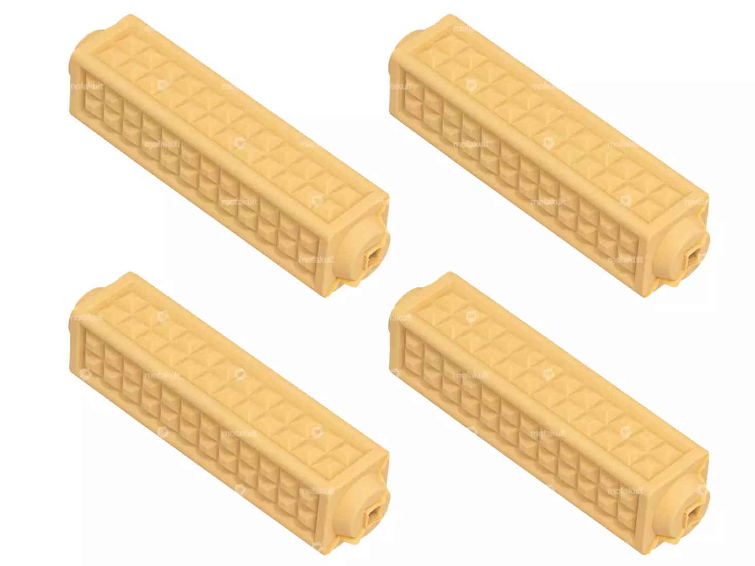 Pedalenersatz «ECLAIR» creme | Solex / Motobécane