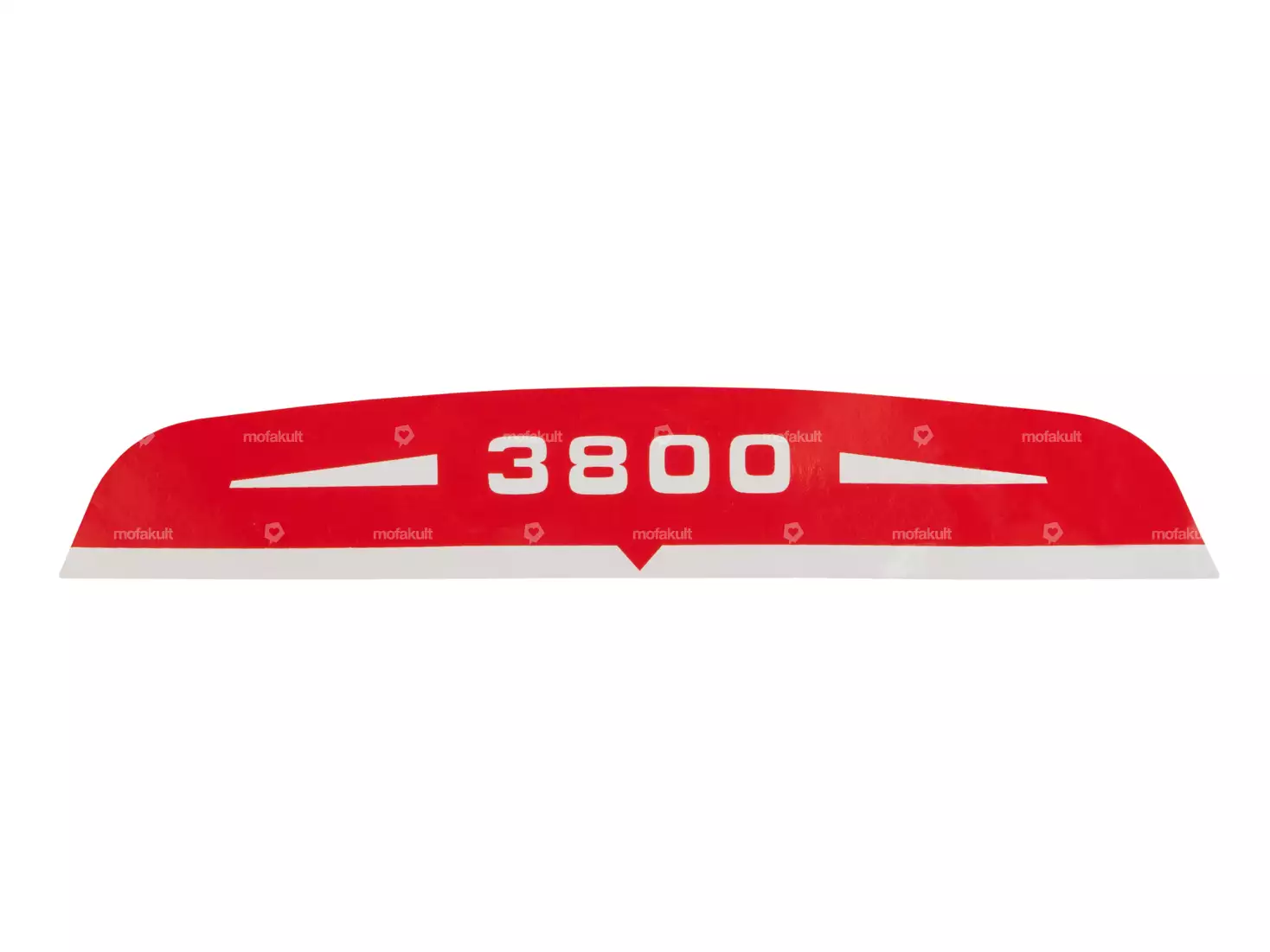 Aufkleber Luftfilter-Abdeckung Solex 3800