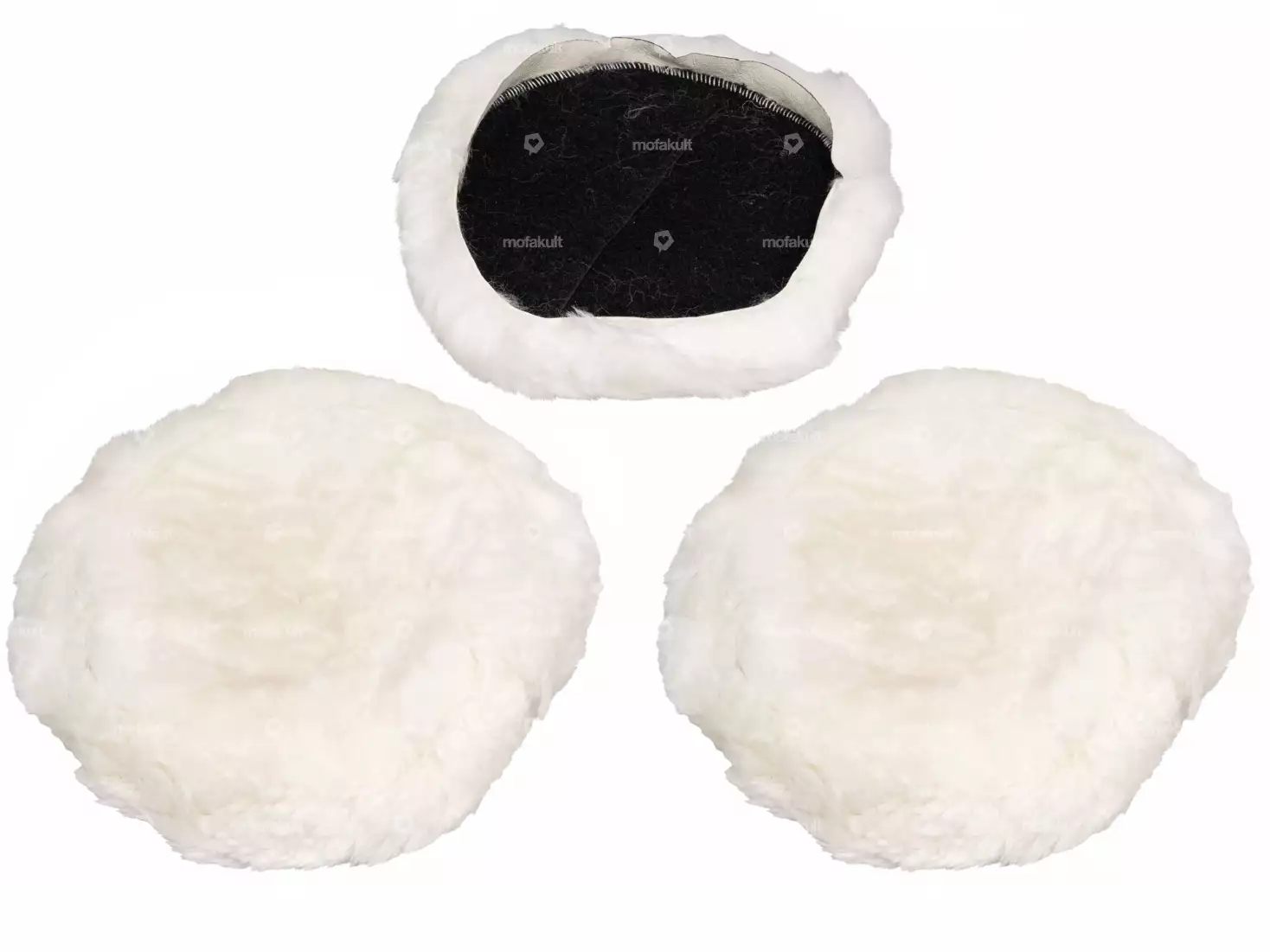 BGS Polierpads Ø 180 mm (3 Stück)