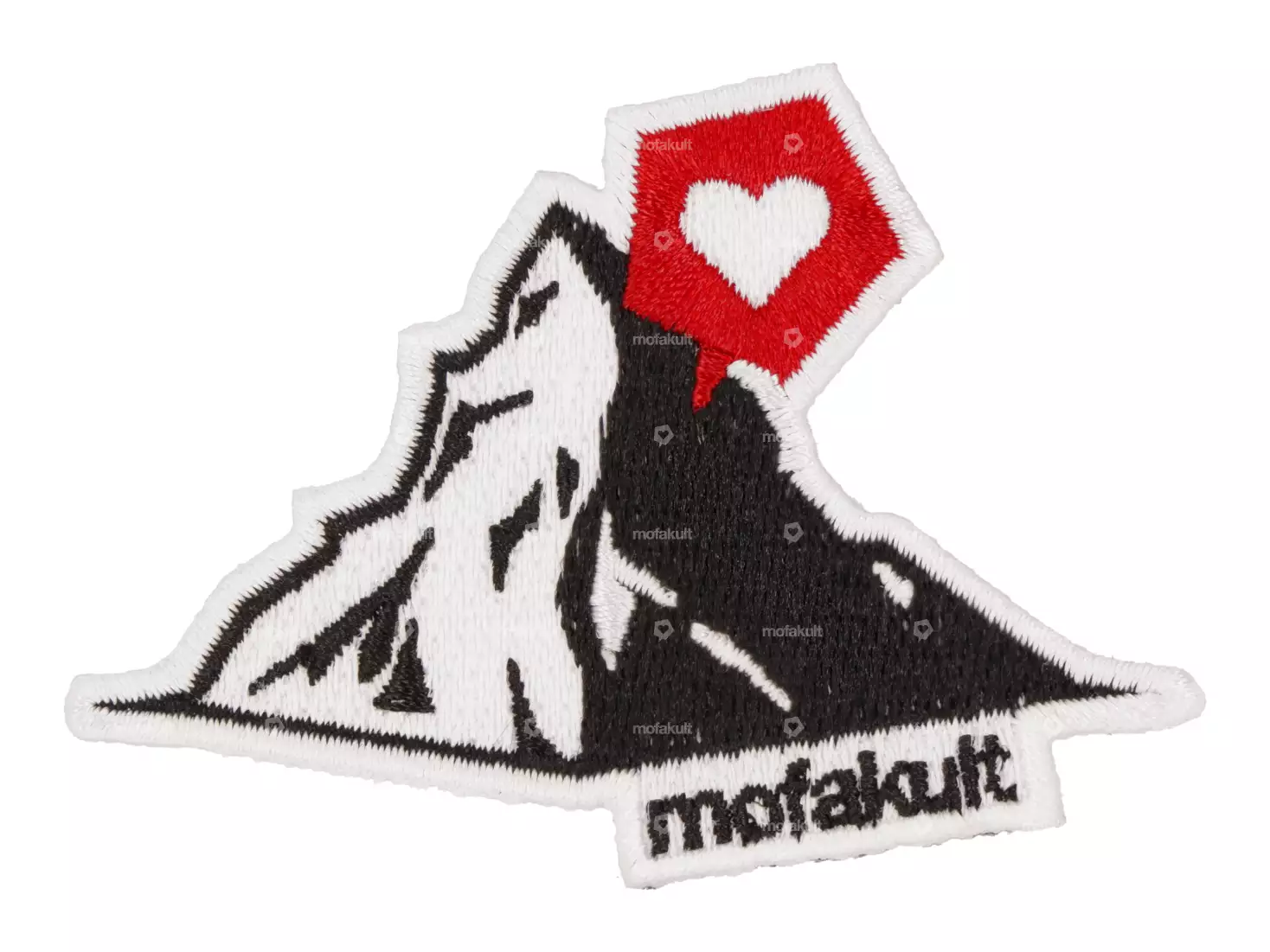 mk-Merch Aufnäher «mofakult» 70 x 50 mm