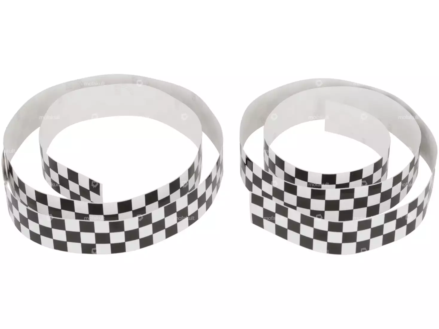 Zielflagge Streifen 3 x 100 cm (2 Stk.)