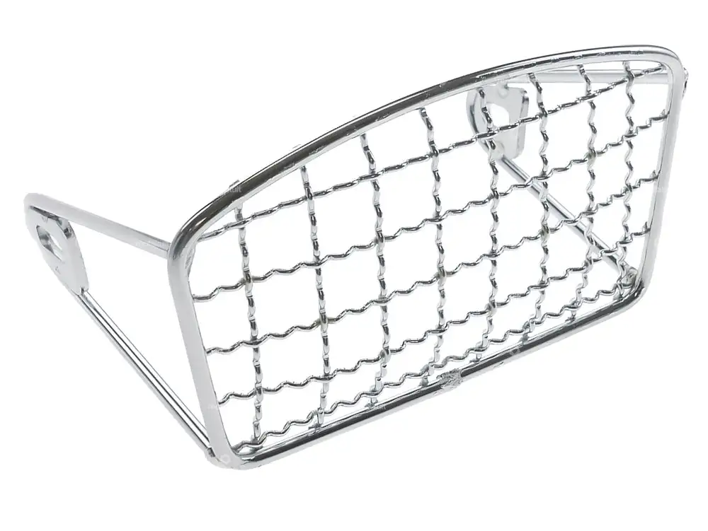 Lampengitter Chrom eckig