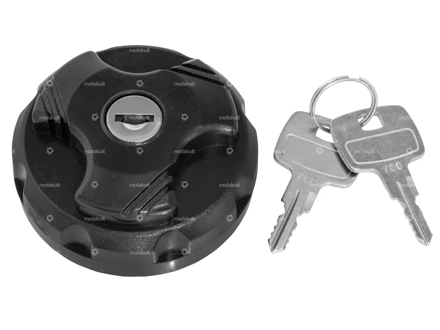 Tankdeckel abschliessbar schwarz | Pony GTX & Cross 521 (Kunststofftank)