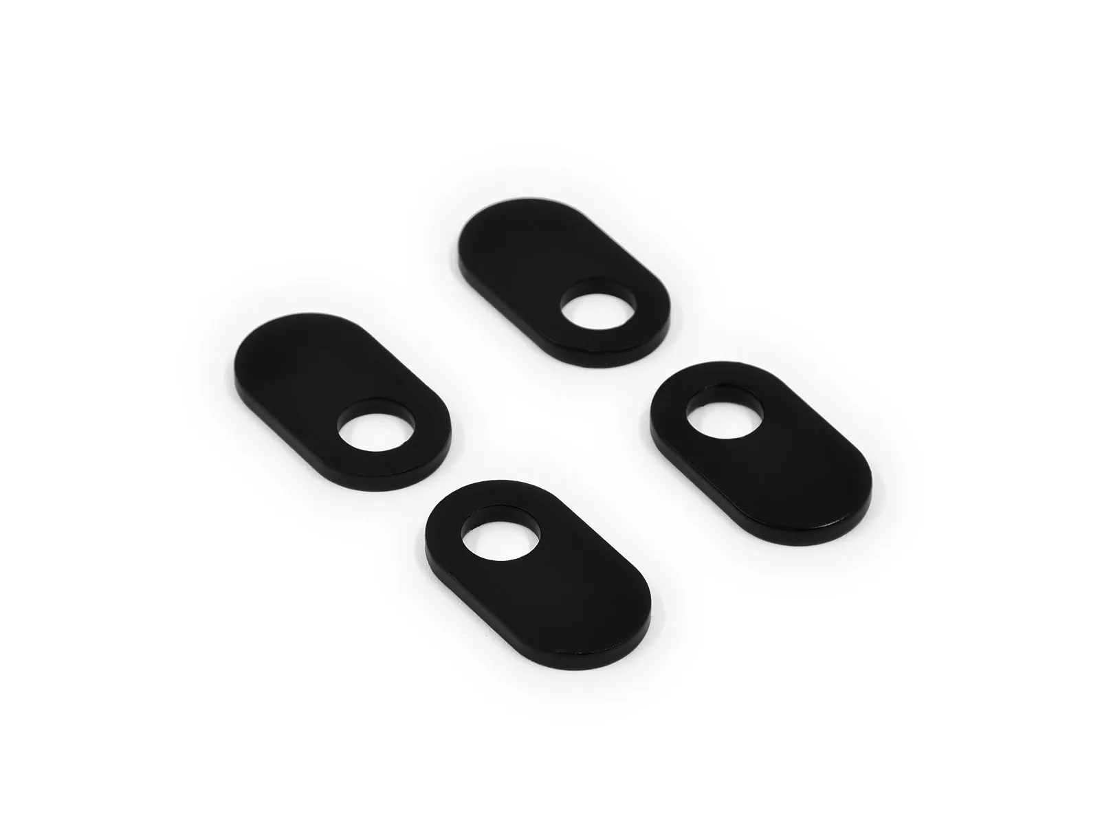 ZIEGER Indy Spacer, schwarz, Stahl Triumph / Moto Guzzi für 1125 CR Monster 1200 V85 TT Brutale 100