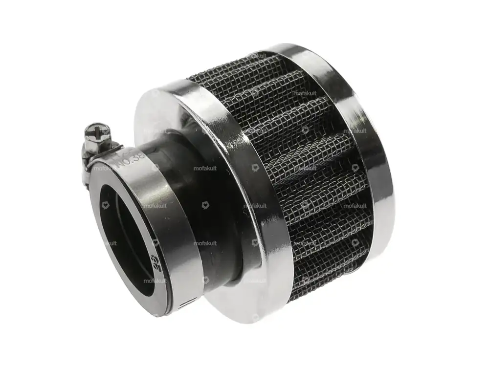 GPO Luftfilter Gitter gerade (Ø 28 mm)