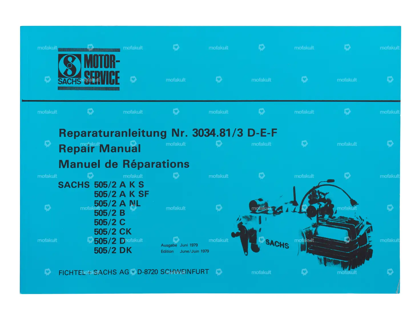 Reparaturanleitung | Sachs 505/2