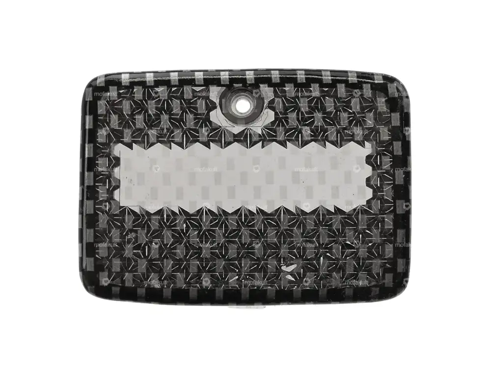 Rücklichtglas carbon