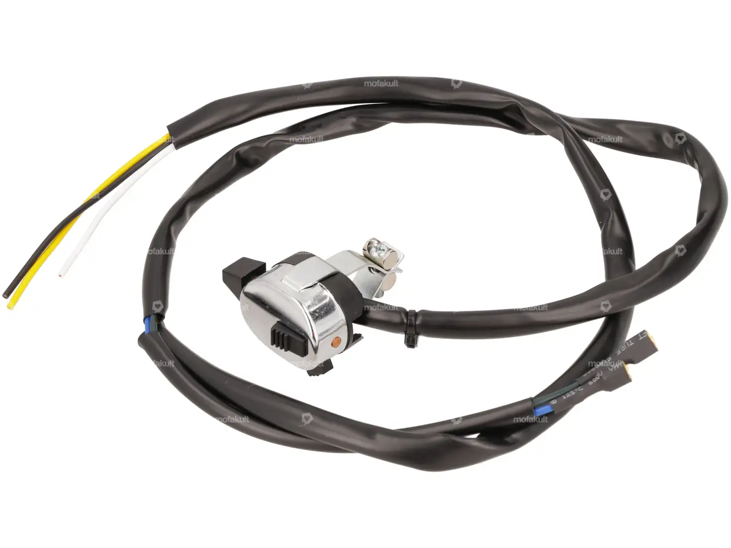 GPO Lichtschalter mit Kabelbaum Basis Ausf. Chrom