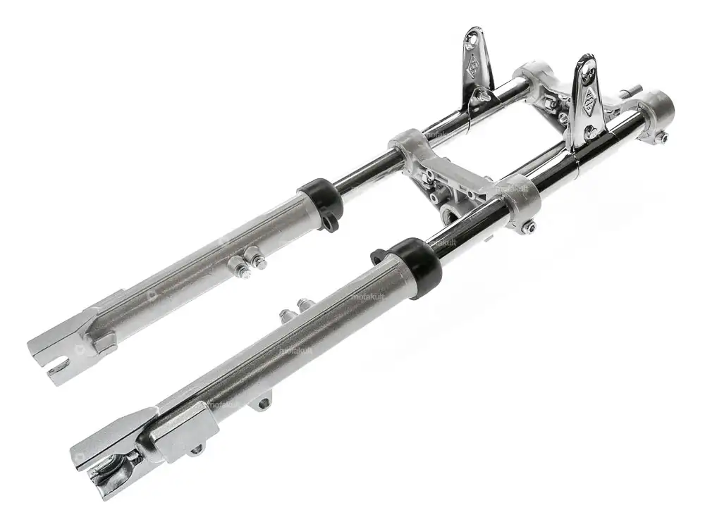 EBR Teleskopgabel hydraulisch silber | Puch