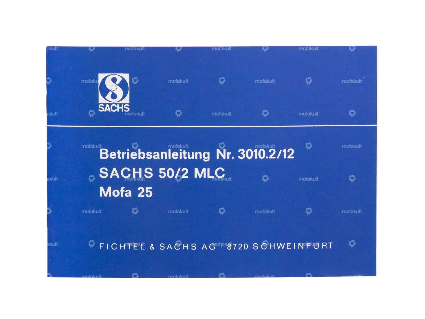 Betriebsanleitung | Sachs 50/2 (Zweigang)