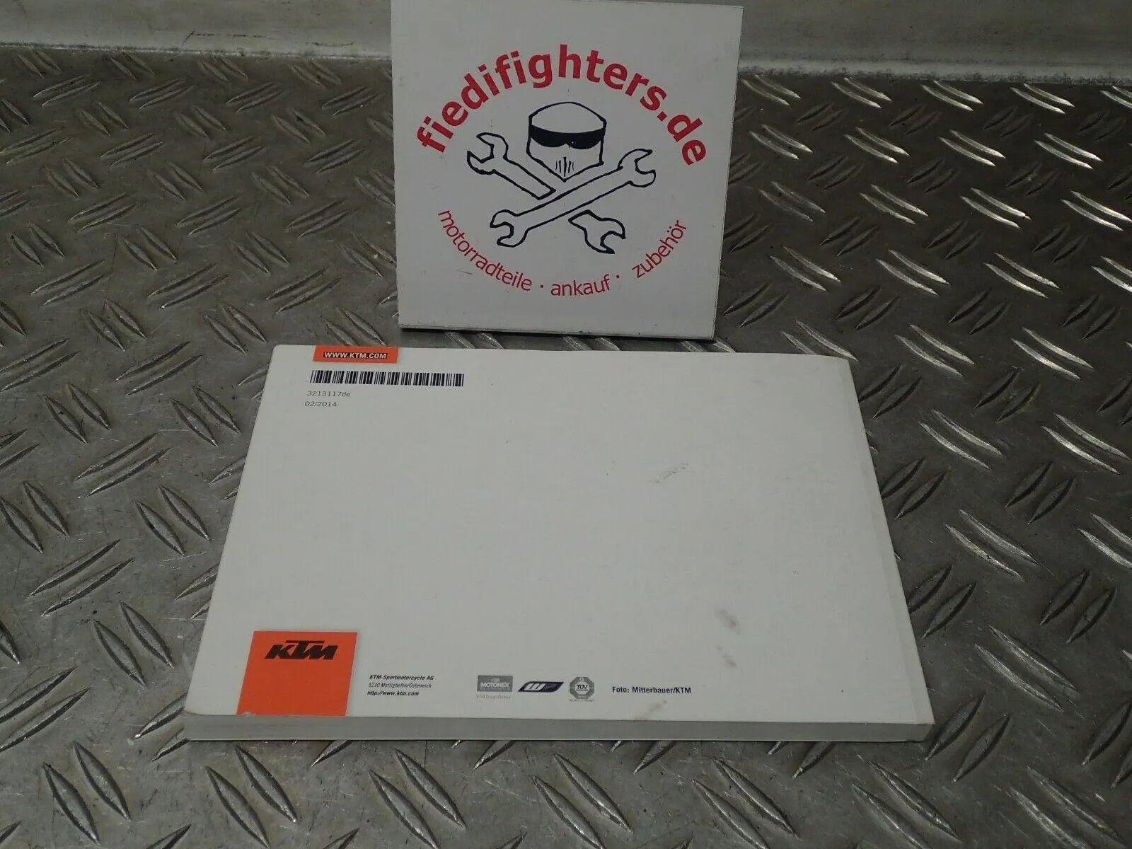 Bedienungsanleitung Buch Fahrerhandbuch KTM RC 125 Duke 2014 3213117DE