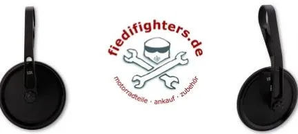 2x Stück LSL NOVA-RUN Lenkerendenspiegel lang, E-geprüft 1 & 7/8 Zoll