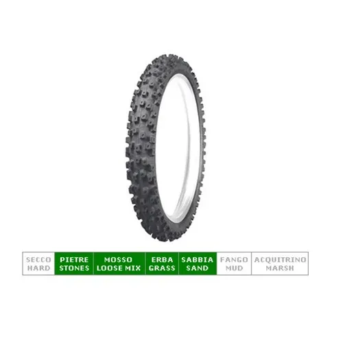 Vorderrad Minicross Geomax Mx52 70 / 100-19 Dunlop