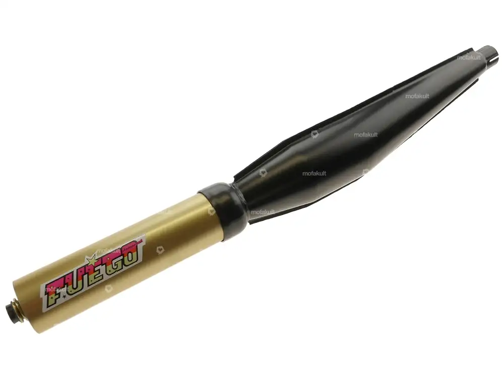 Jamarcol Fuego Endtopf 28 mm schwarz / gold